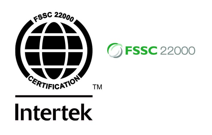 CSM Intertek fssc22000 Combo Accreditation Mark