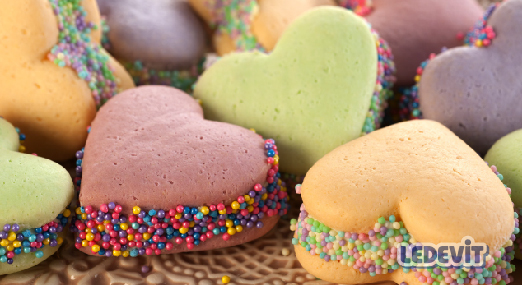 Alfajores de colores