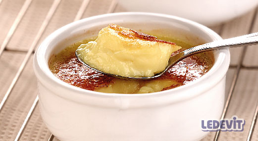 Crema pastelera con caramelo