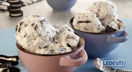 Helado de Cookies de chocolate