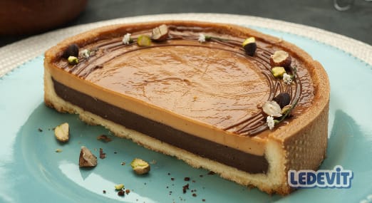 Tarta de Chocolate y Dulce de Leche