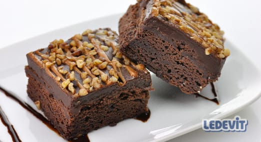 Brownie de París y nueces