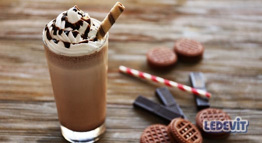 Milkshake de chocolate